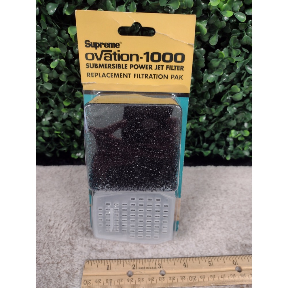 Supreme Ovation 1000 Submersible Power Jet Filter Replacement Filtration Pak‎